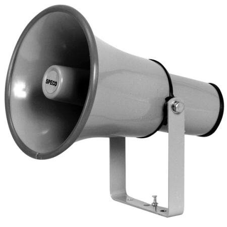 Speco Technologies Speco 85 Weatherproof Pa Speaker With Transformer SPC15T